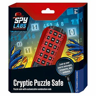 Spy Labs: Cryptic Puzzle Safe