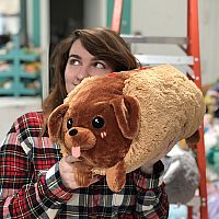 Squishable Dachshund Hot Dog