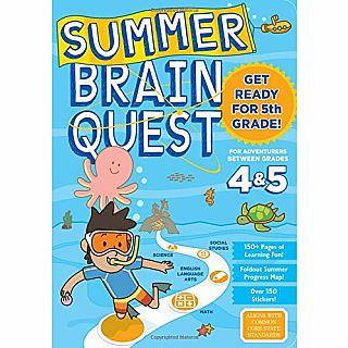 Summer Brain Quest: Between Grades 4 & 5 Paperback
