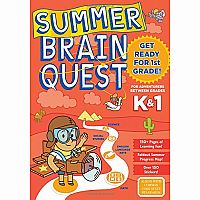 Summer Brain Quest: Between Grades K & 1 Paperback