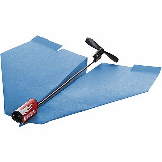 POWERUP 2.0 Blue Electric Paper Airplane Kit
