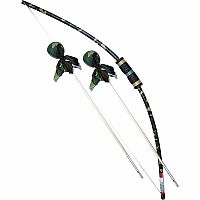 Camo Bow & 2 Arrows Boxed Set - Outdoor Fun Toy by Two Bros Bows