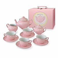 Pink Porcelain Tea Set