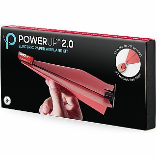 POWERUP 2.0 Red Electric Paper Airplane Kit