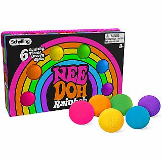 Teenie NeeDoh Rainboh - 6 pk
