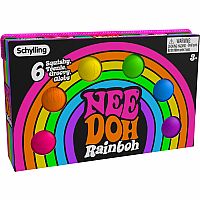 Teenie NeeDoh Rainboh - 6 pk