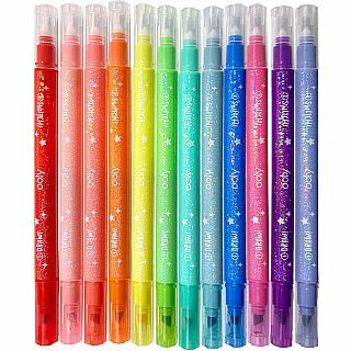 Switch-Eroo Sparkle Glittery Color Changing Markers