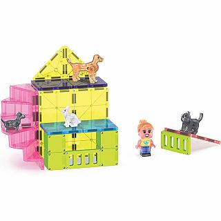 Magna-Tiles Pet Playhouse 50 Piece Set