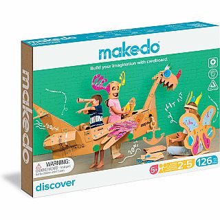 Makedo Discover Cardboard Construction Kit