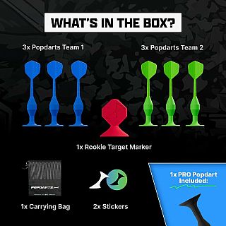 Popdarts Rookie - Blue & Green