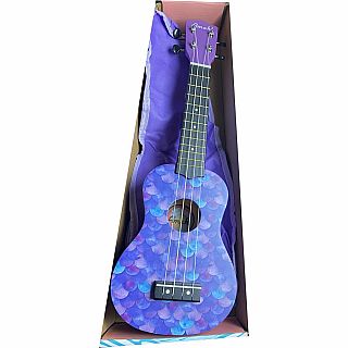 Purple Mermaid Ukulele, Soprano