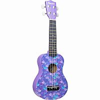 Purple Mermaid Ukulele, Soprano