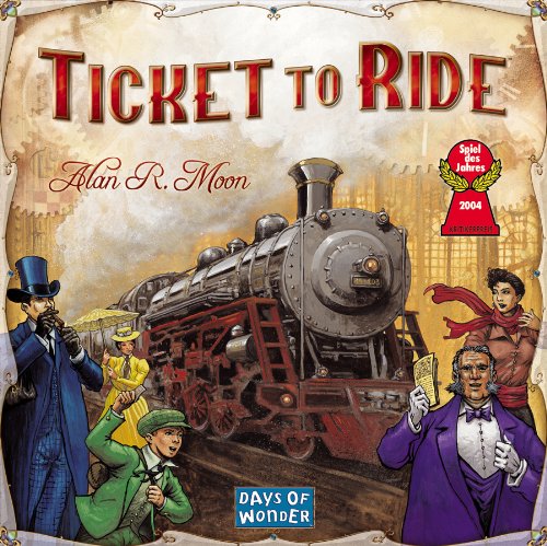 Ticket to Ride Board Game by Alan R Moon Days of Wonder Asmodee DO7201 
