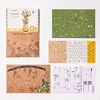 Rowood Chamomile DIY Wooden Flower 3D Puzzle