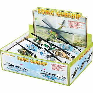 Sonic Helicopter with Light & Sound Assorted Colors