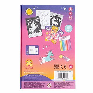 Tiger Tribe Unicorn Magic Coloring Set