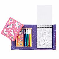 Tiger Tribe Unicorn Magic Coloring Set