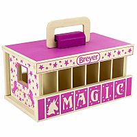Unicorn Magic Wooden Carry Case