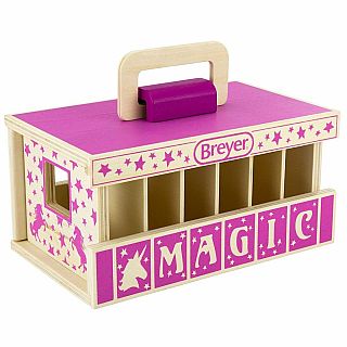Unicorn Magic Wooden Carry Case