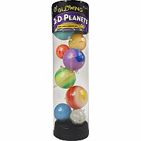 3D Planet In Tube