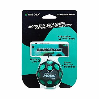 Waboba Bounceback Moon Ball on a Leash (assorted colors)