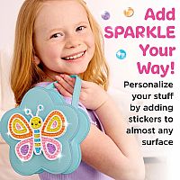 Bubble Gems Super Sticker Butterfly