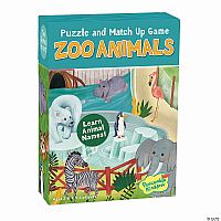 Zoo Animal Puzzle & Match Up Game